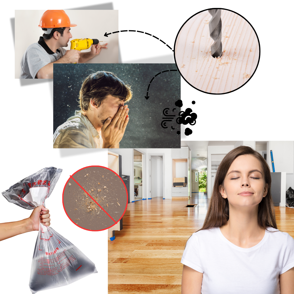 Vanntette Oppsamlerposer for Borstøv - Ozerty