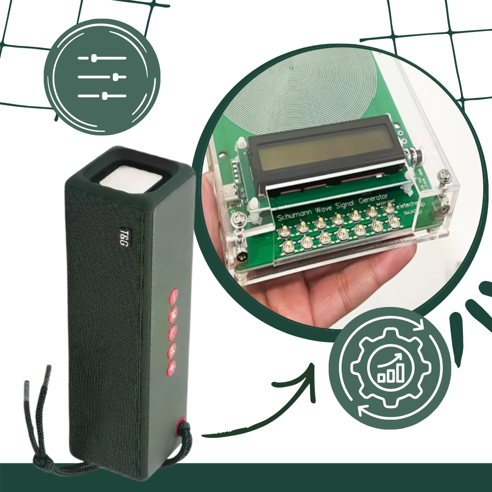 Lydbølgegenerator med Bred Frekvens - Ozerty