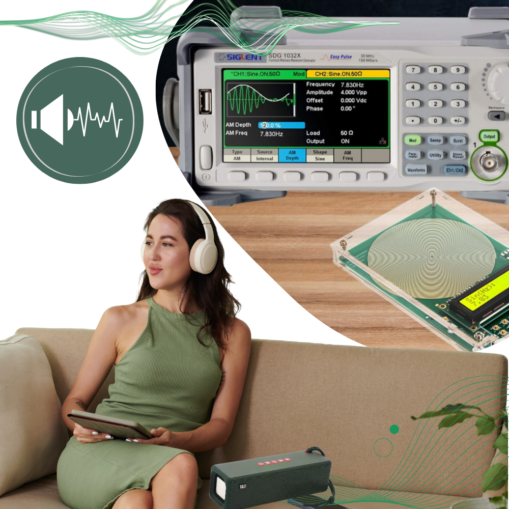 Lydbølgegenerator med Bred Frekvens - Ozerty