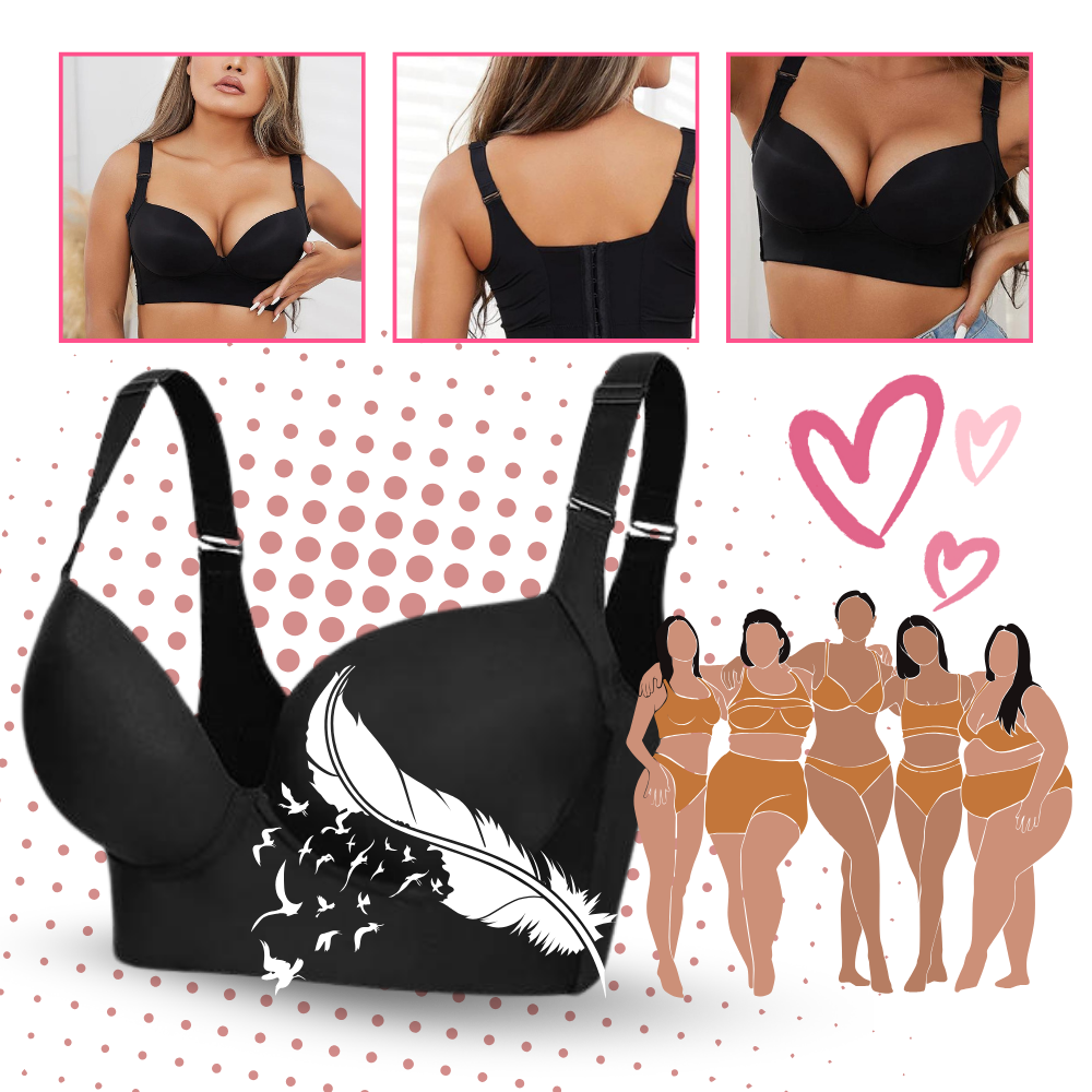 Formende BH med Innlemmede Brede Sidevinger - Ozerty