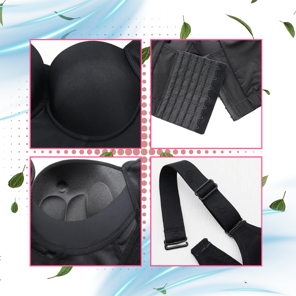 Formende BH med Innlemmede Brede Sidevinger - Ozerty