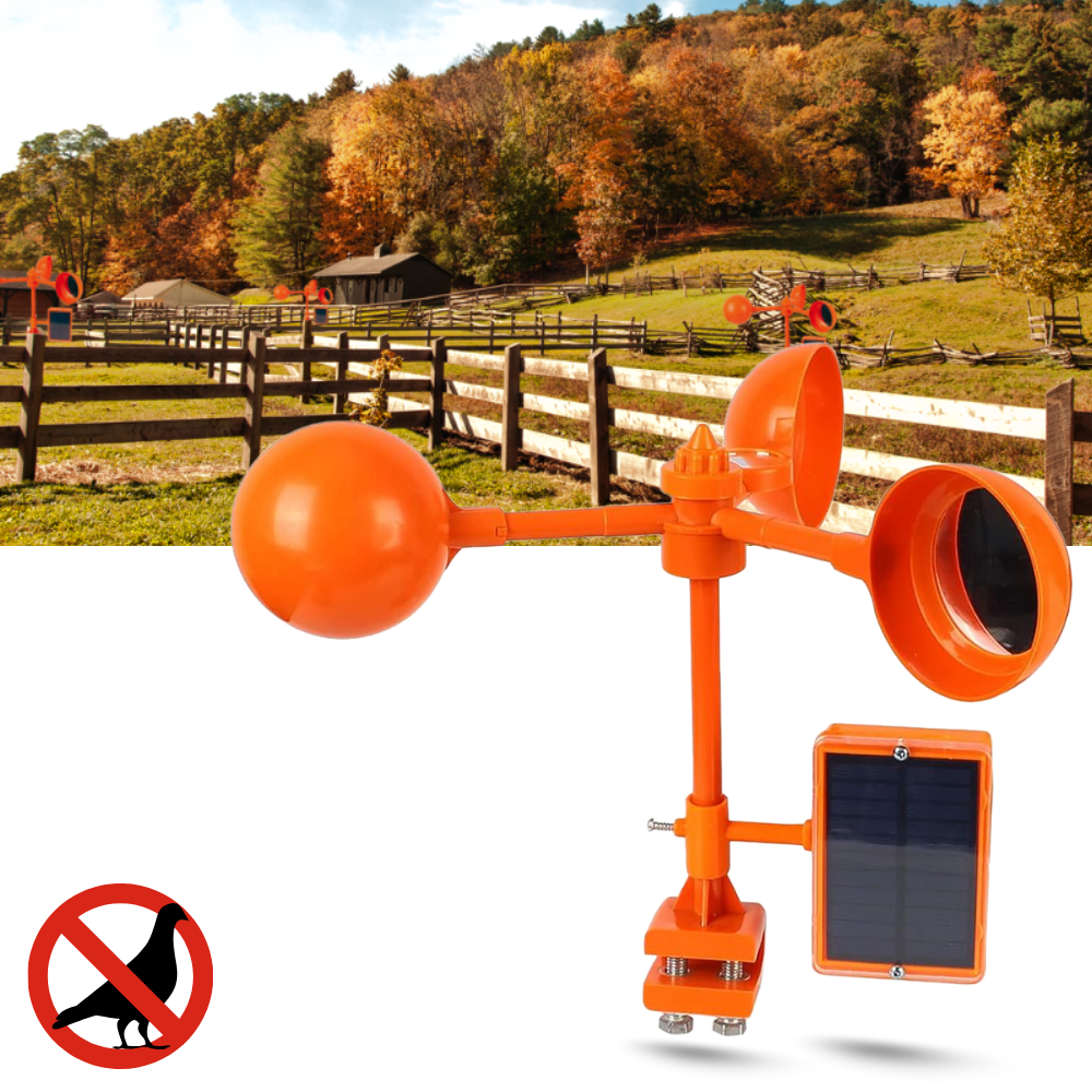 Fugleavskrekker med Vindreflektor - Ozerty