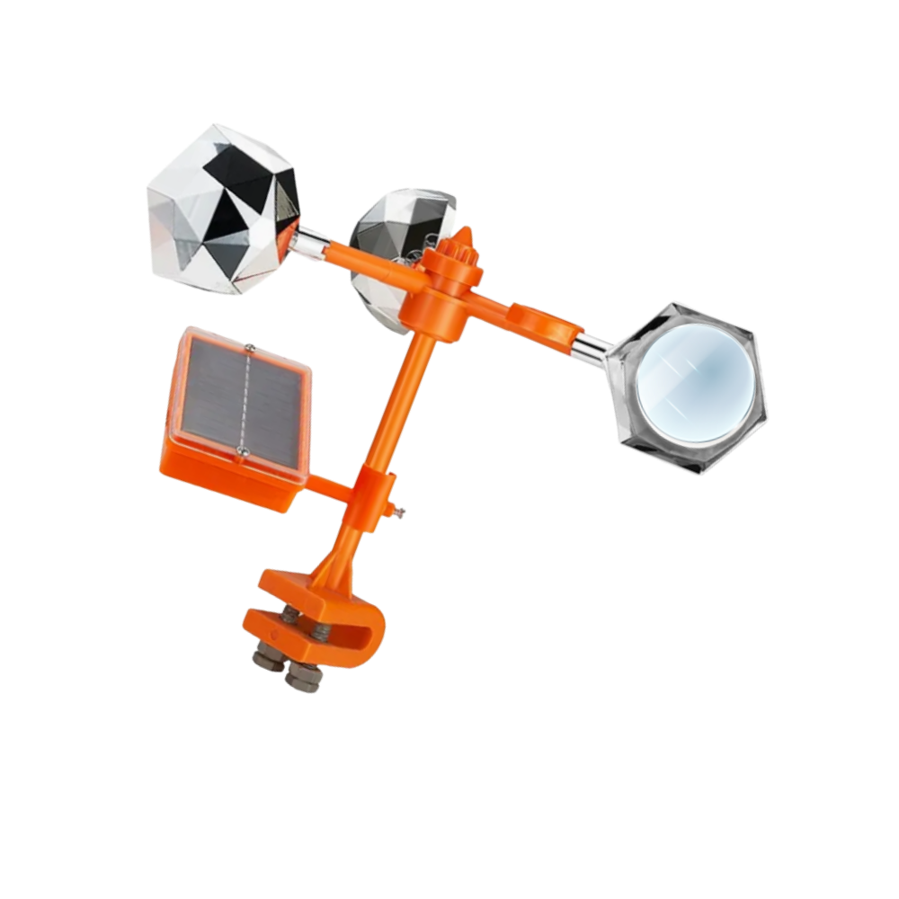 Fugleavskrekker med Vindreflektor -Reflekterende - Ozerty