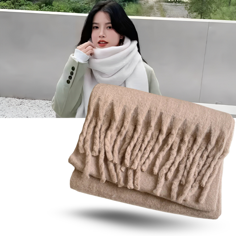 Koselig Eleganse-Skjerf til Dame - Ozerty