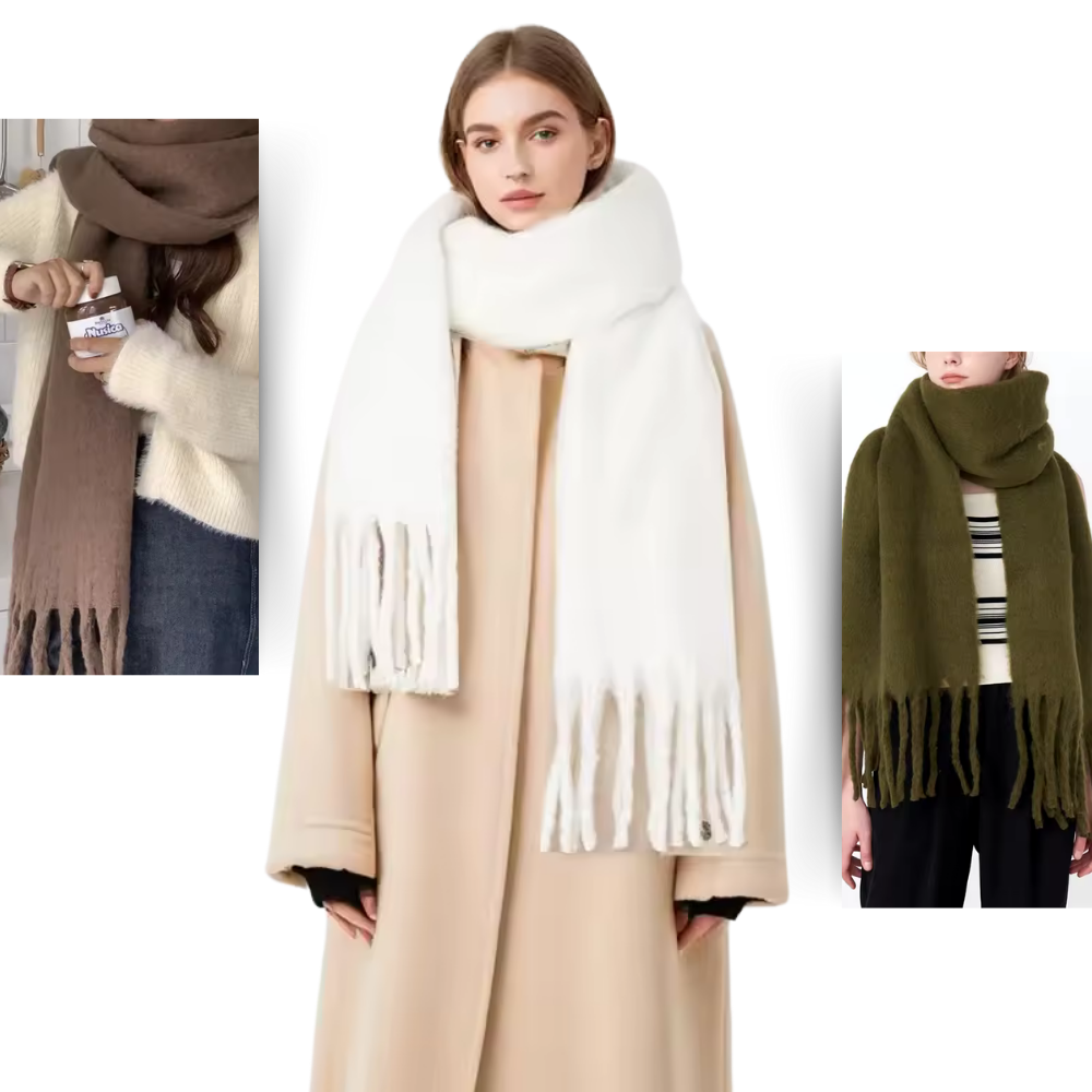 Koselig Eleganse-Skjerf til Dame - Ozerty