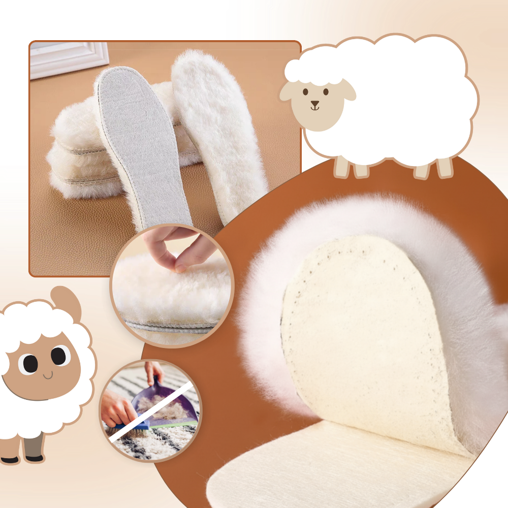 Varme Skoinnlegg med Wool Cloud - Ozerty