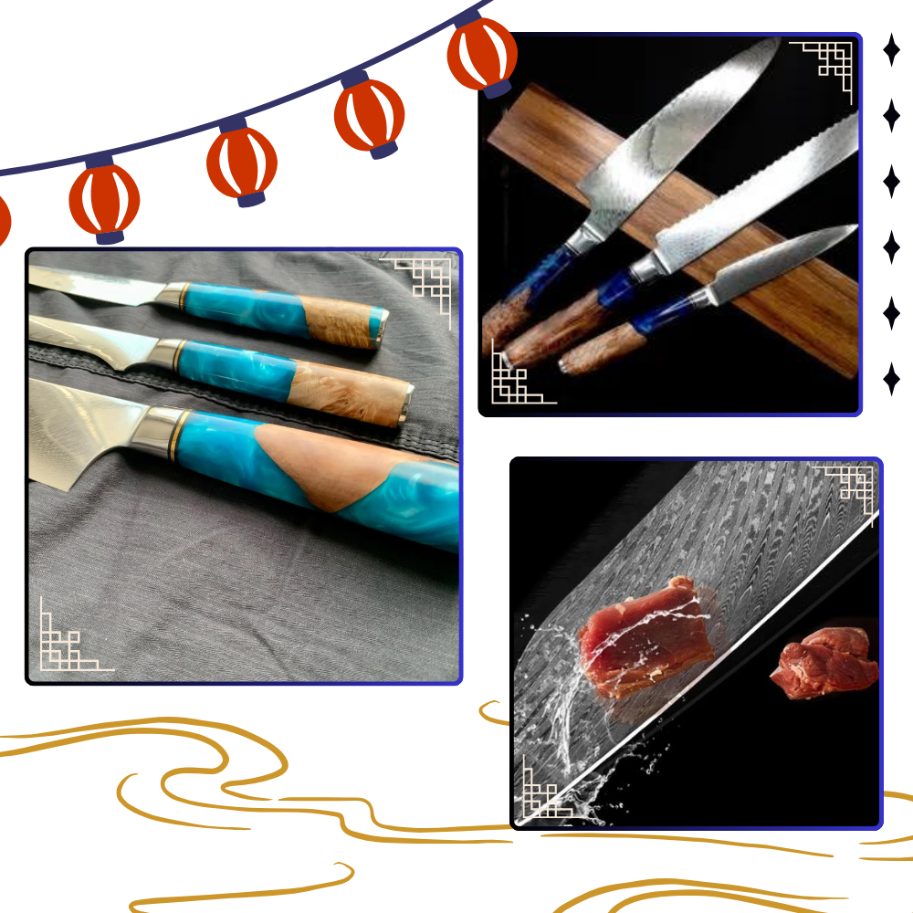 Japanske kniver i Yellow Sea-serien
- Ozerty