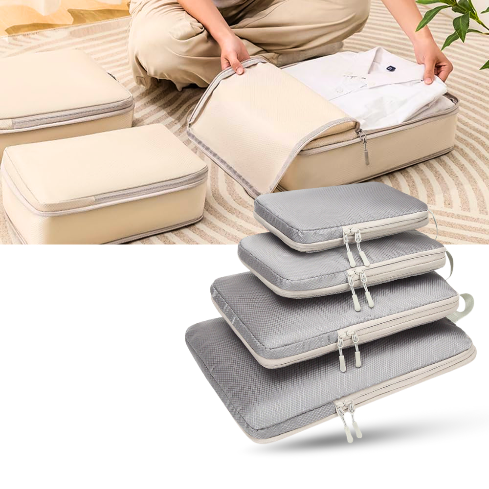 Zip Compress Bagasjeorganiserer - Ozerty