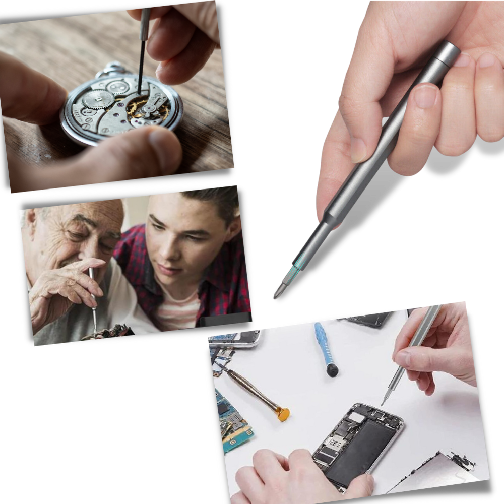 24-i-1 presisjon skrutrekker-sett
- Ozerty