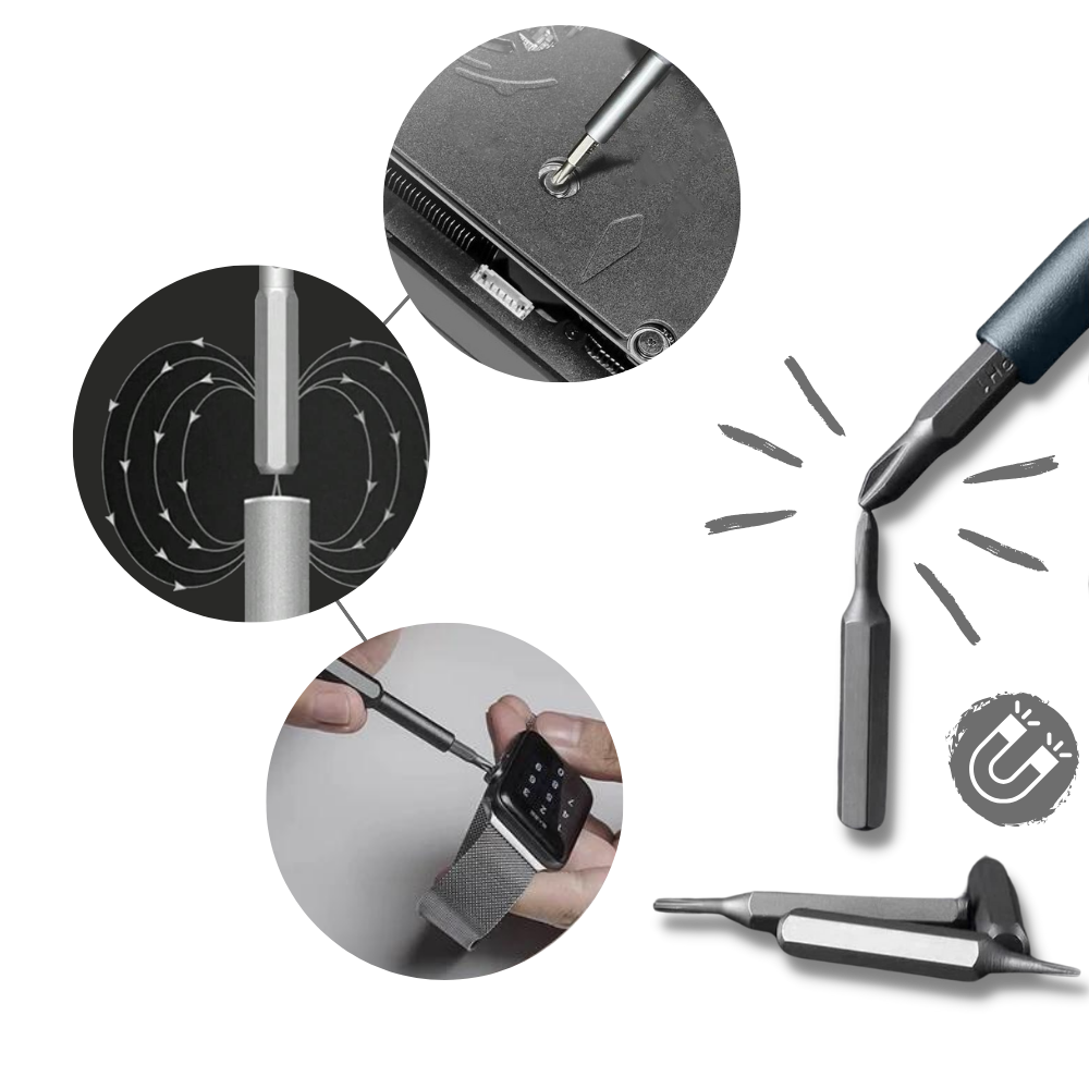 24-i-1 presisjon skrutrekker-sett
- Ozerty