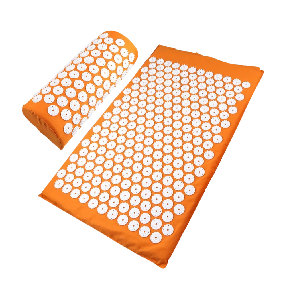 Set with acupressure mat