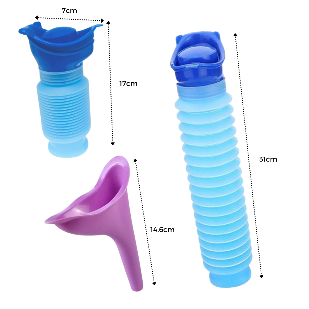 Bærbart reiseurinal - Ozerty