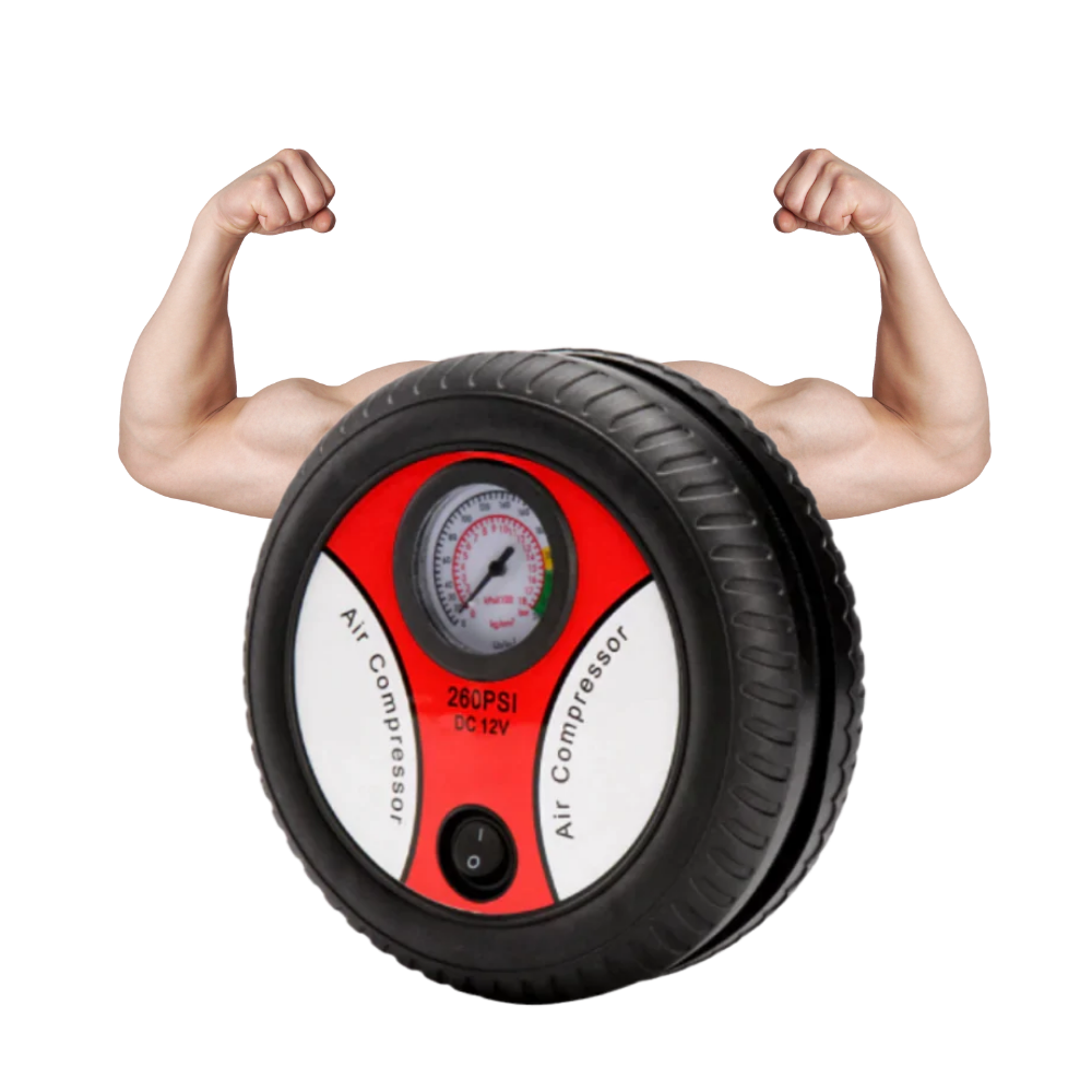 Bærbar luftkompressor for bildekk - Ozerty