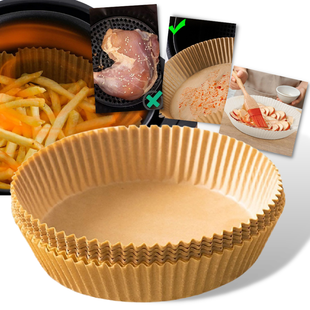 Pakke med Air Fryer engangspapir - Ozerty