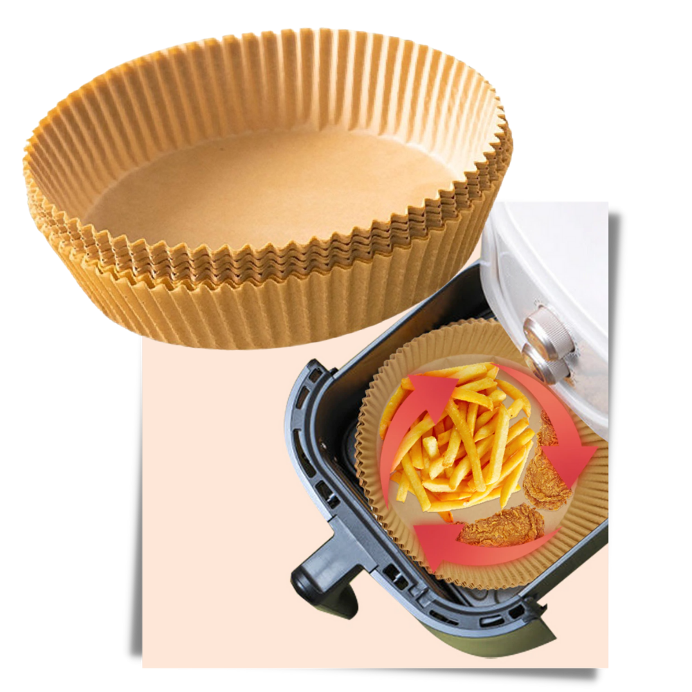 Pakke med Air Fryer engangspapir - Ozerty