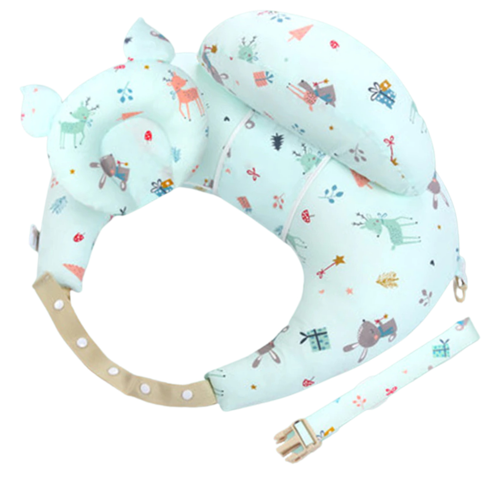Baby pillow and holder