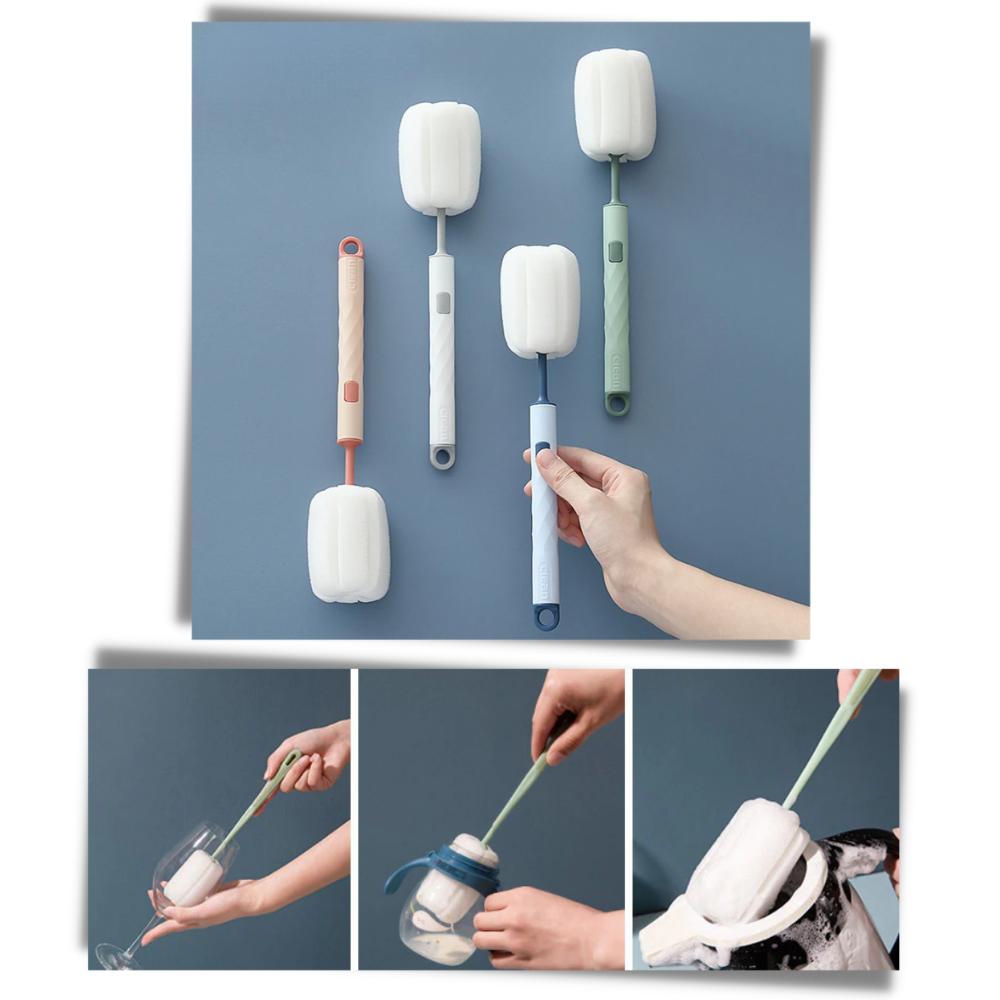 Babyflaske børste svamp - Ozerty