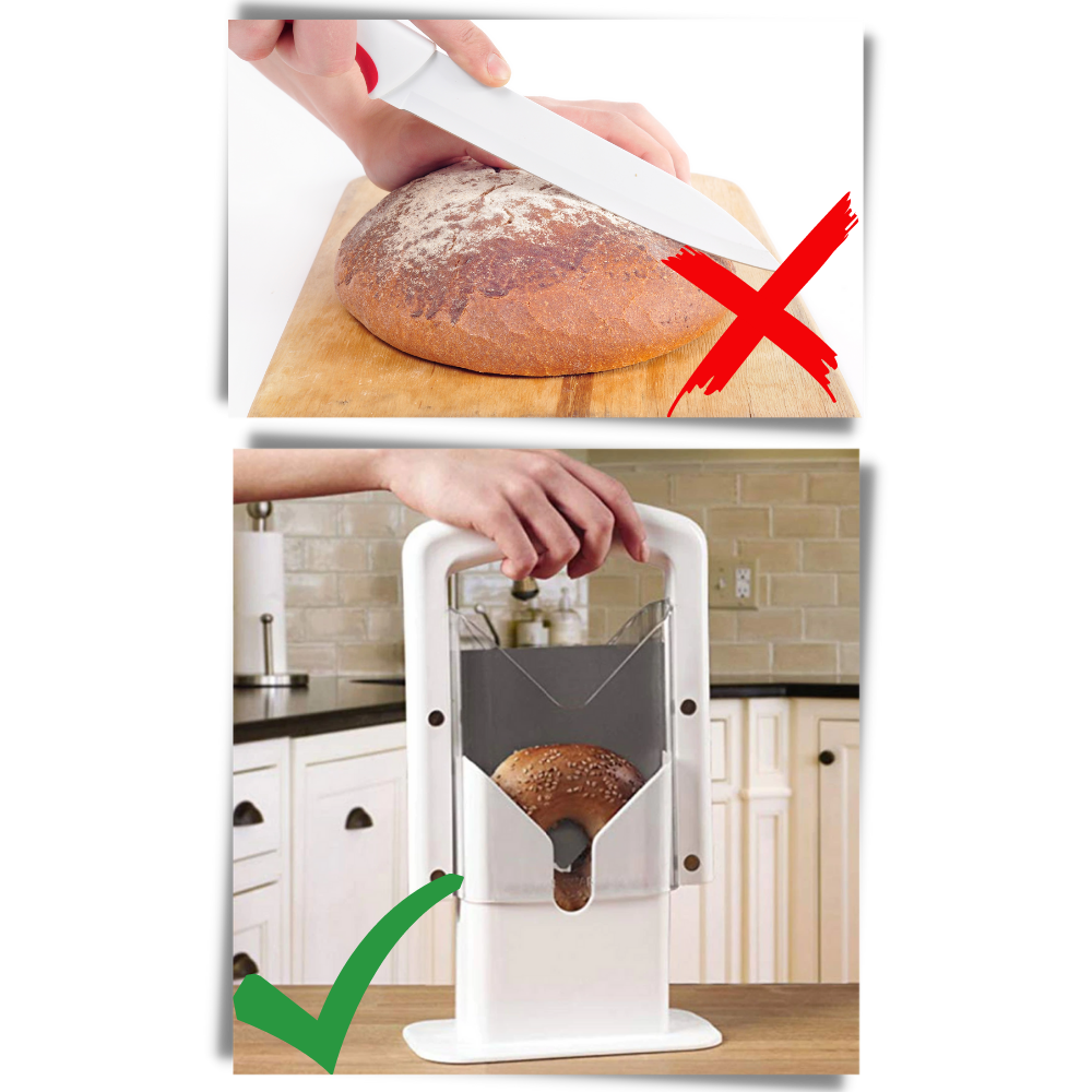 Bærbart skjæreverktøy for bagels - Ozerty
