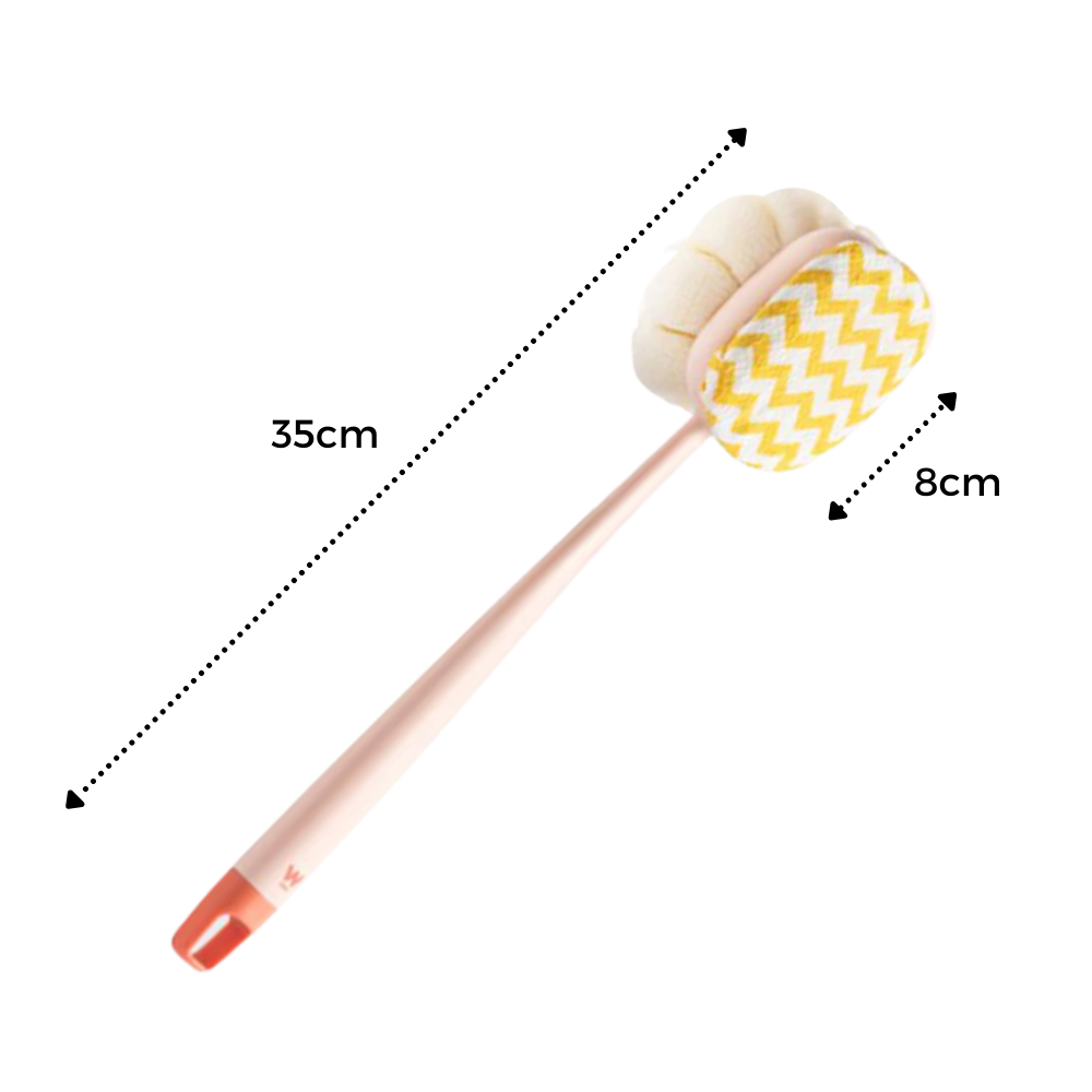 Eksfolierende skrubbebørste for badet - Ozerty