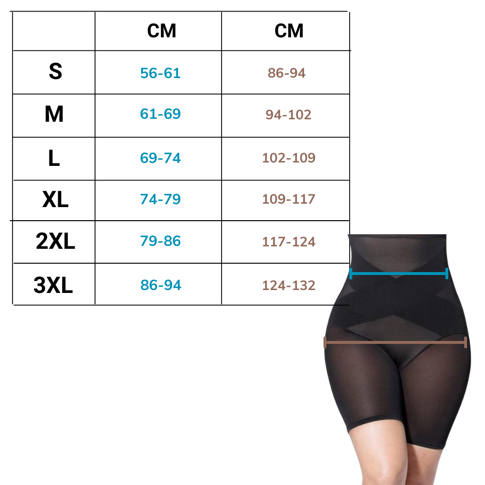 Slankende Shapewear med høy midje - Ozerty