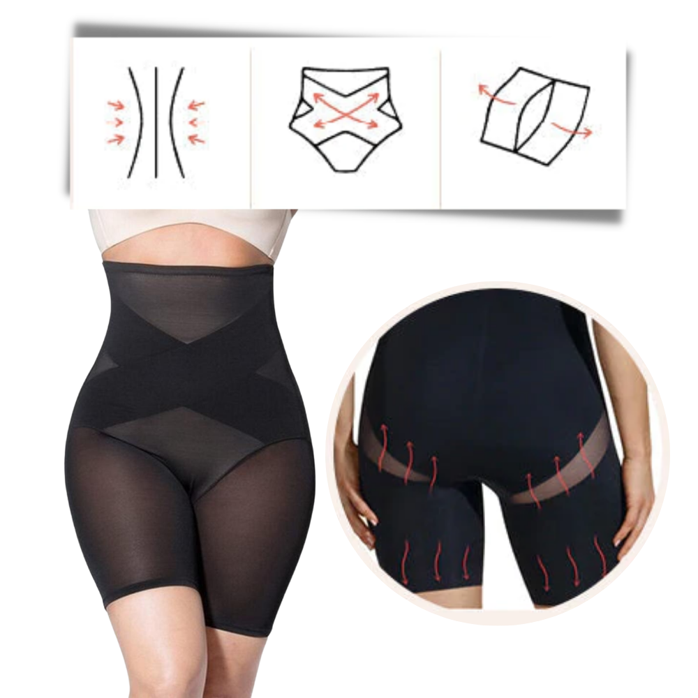 Slankende Shapewear med høy midje - Ozerty