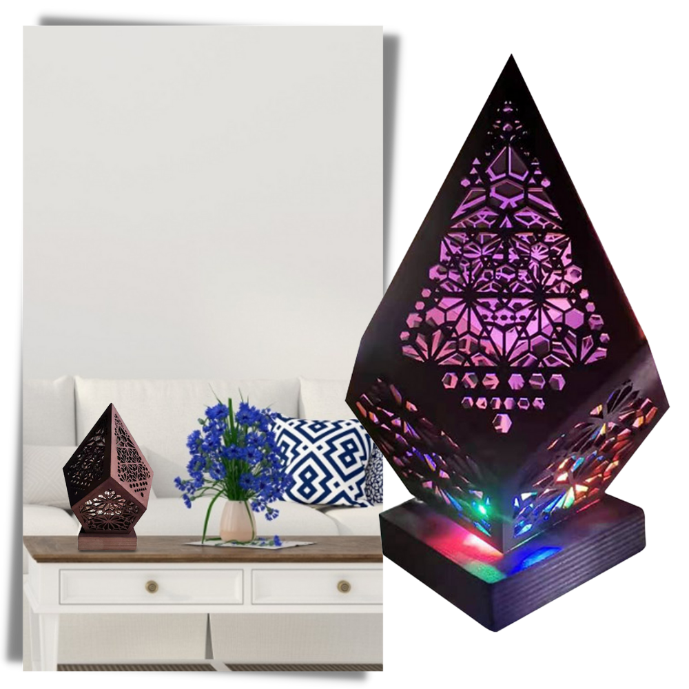 LED-gulvlampe i bohem stil - Ozerty