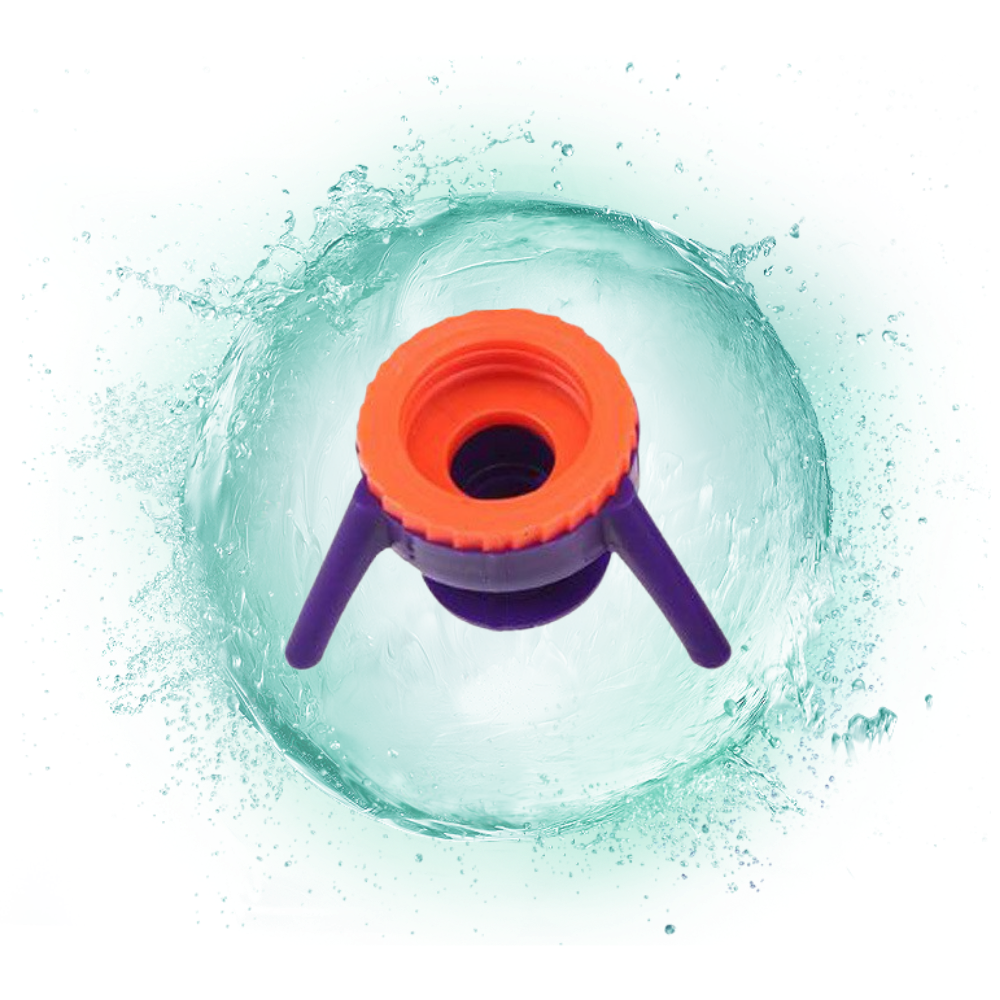 Pakke med 6 allsidige flaskeholdere - Ozerty