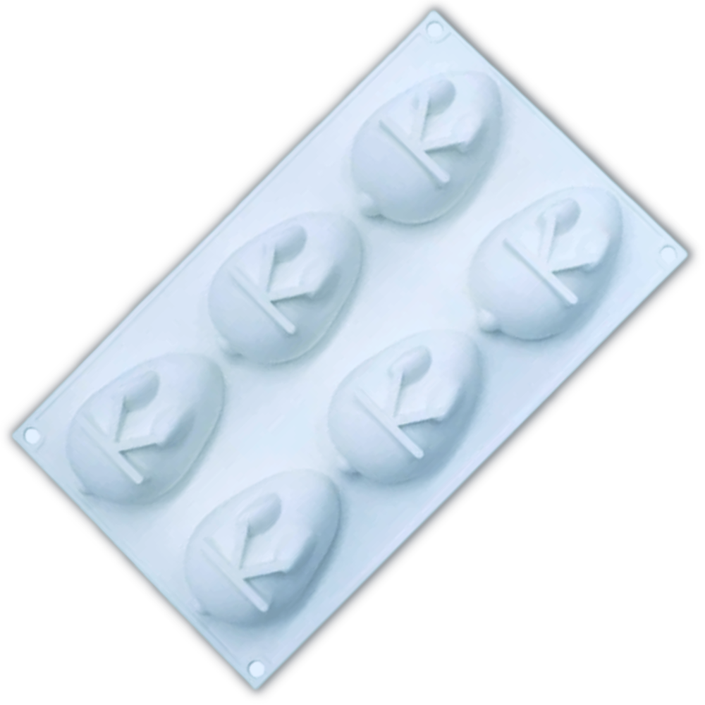 Mini kanin silikon kakeform - Ozerty