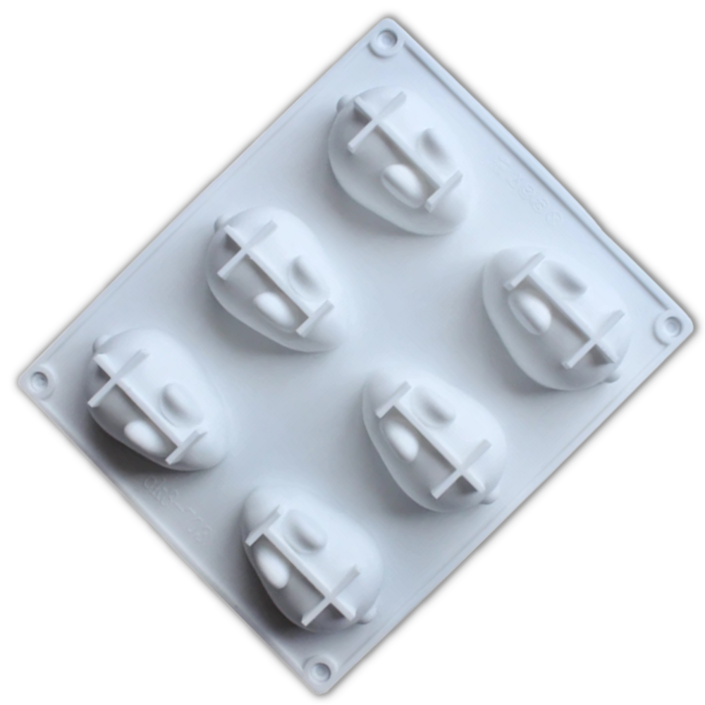 Mini kanin silikon kakeform - Ozerty