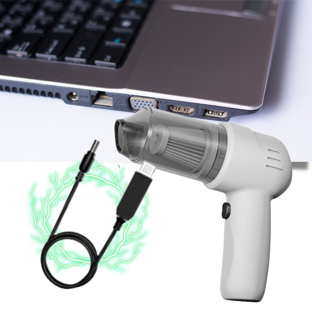 Trådløs håndholdt ministøvsuger - Ozerty