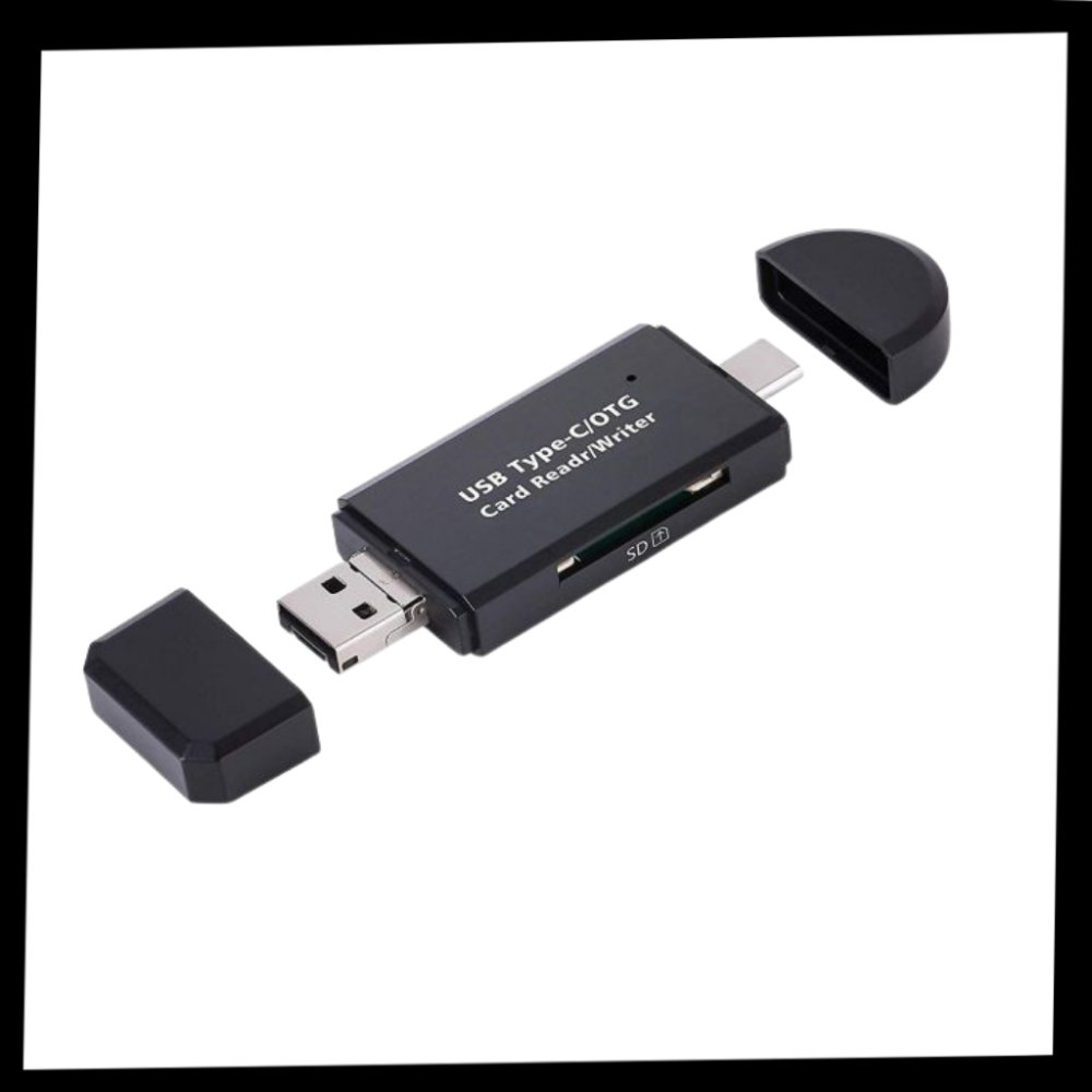 3 i 1 USB-minnekortleser - Ozerty