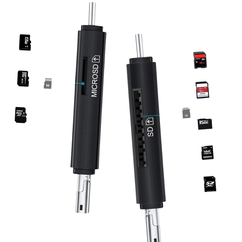 3 i 1 USB-minnekortleser - Ozerty