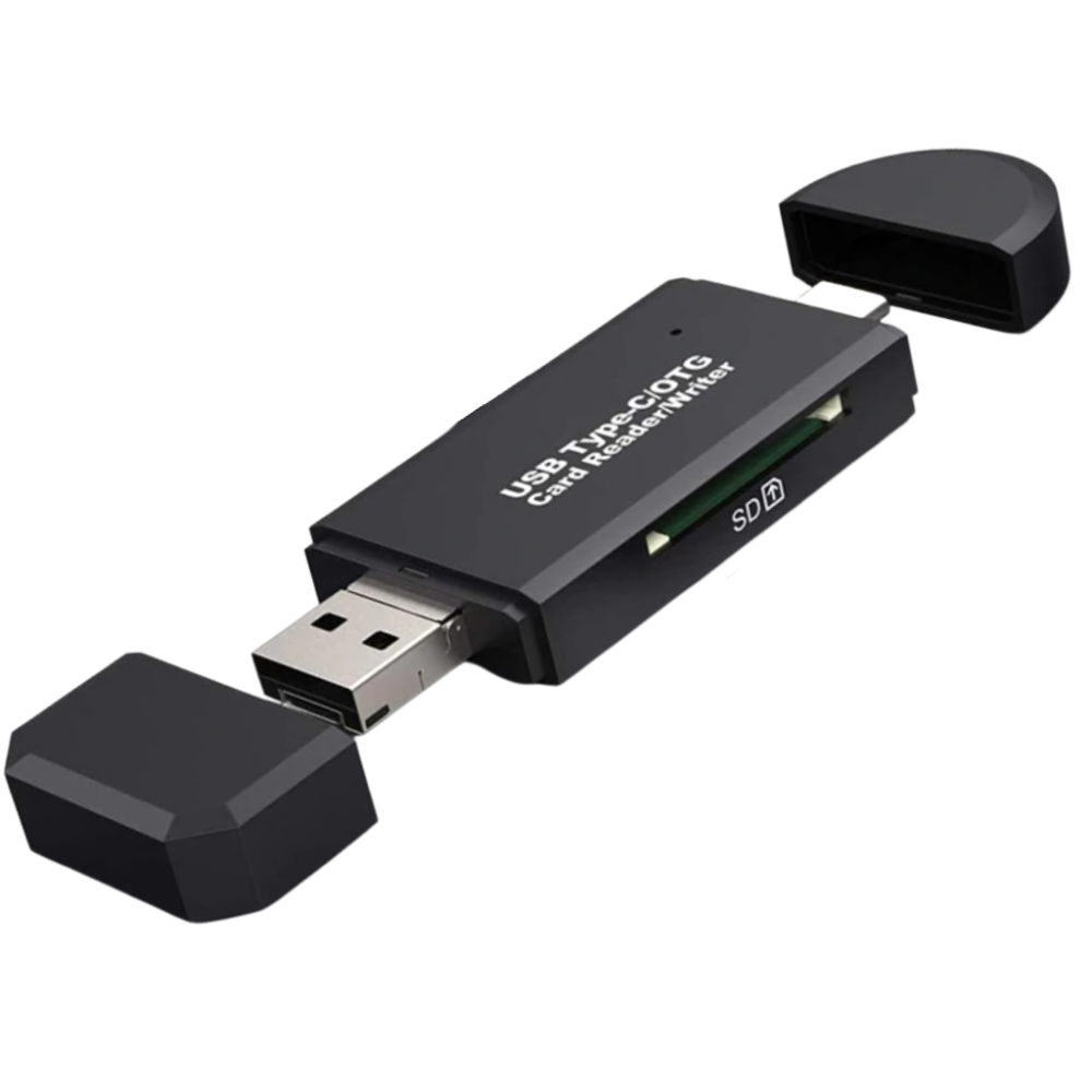 3 i 1 USB-minnekortleser - Ozerty