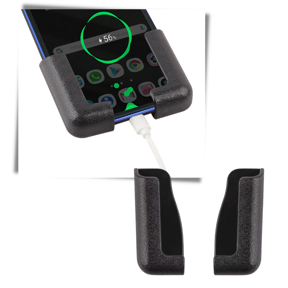 To-delt selvklebende telefonholder for biler - Ozerty