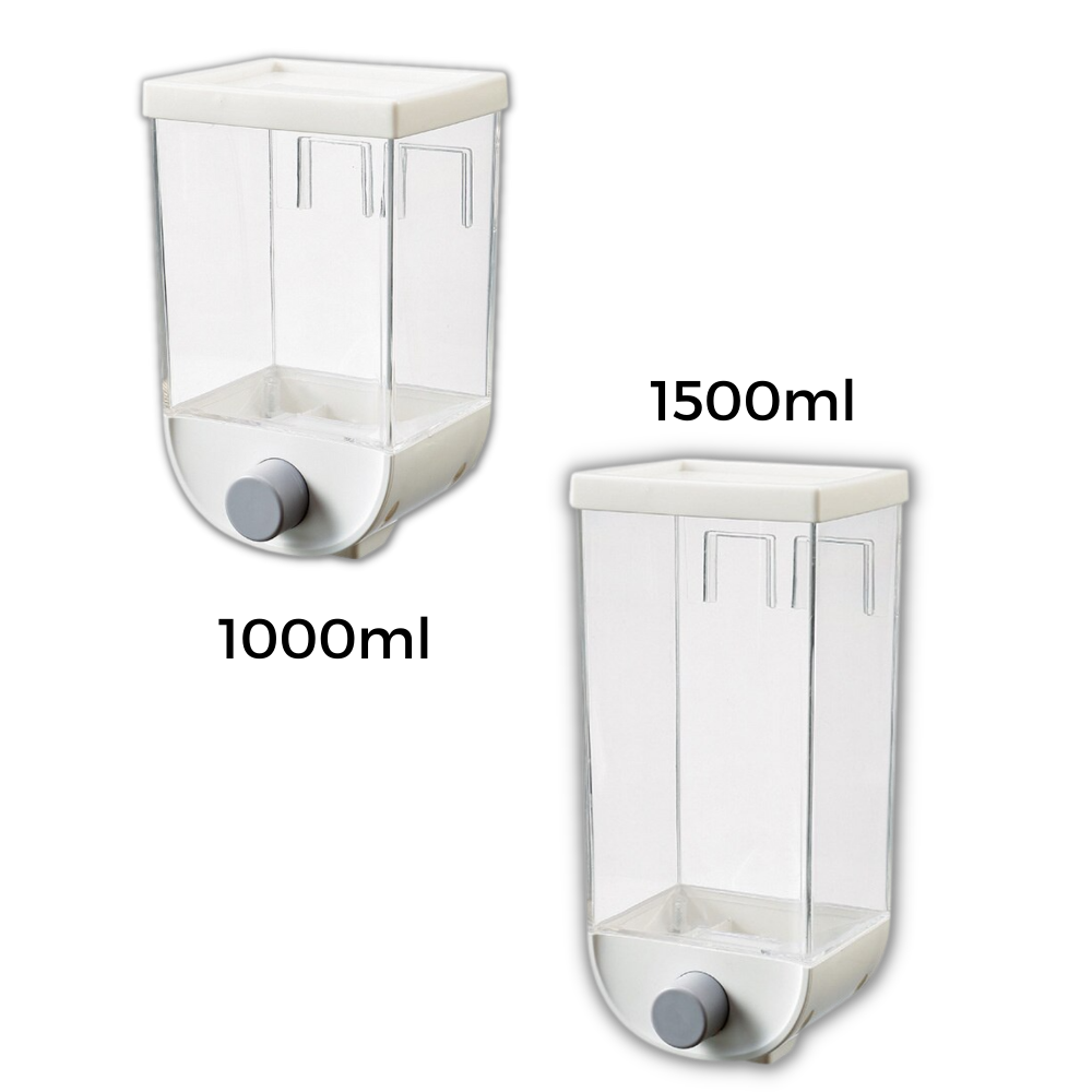 Selvklebende veggmontert frokostblandingsdispenser - Ozerty