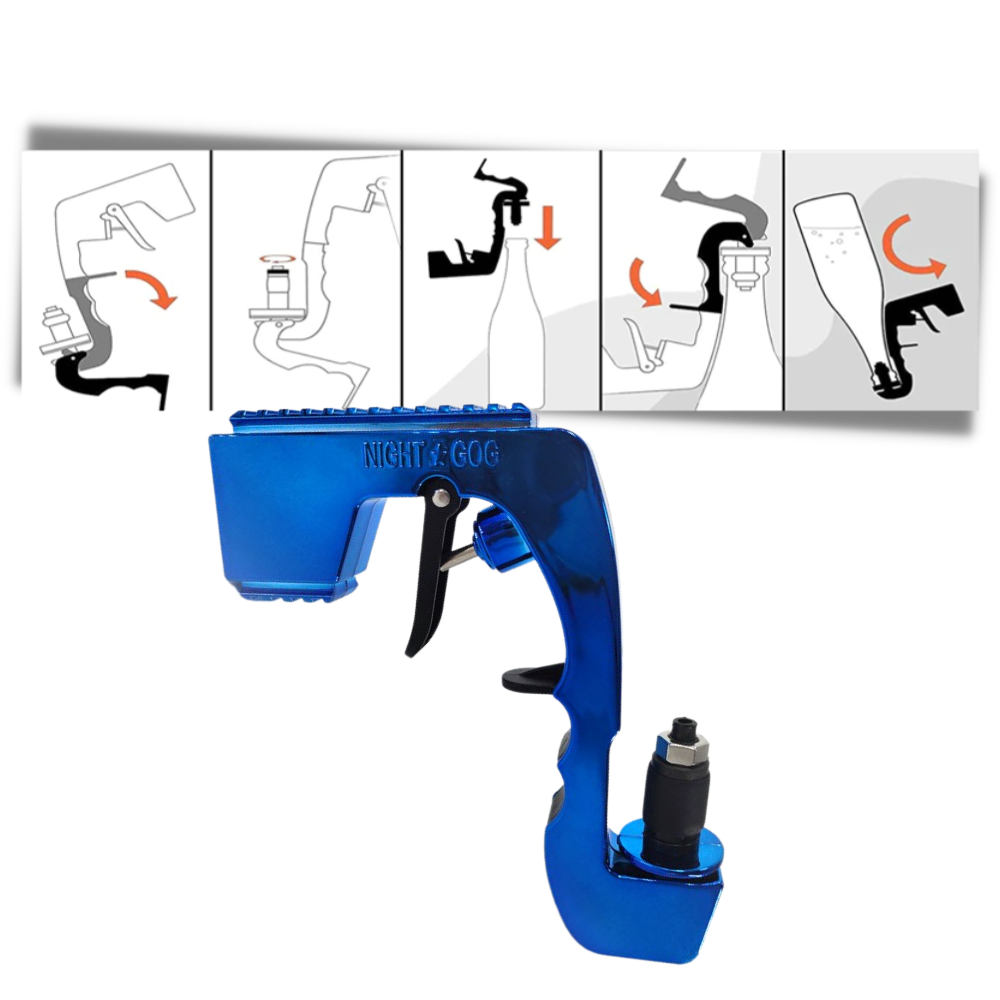 Champagne sprøytepistol - Ozerty