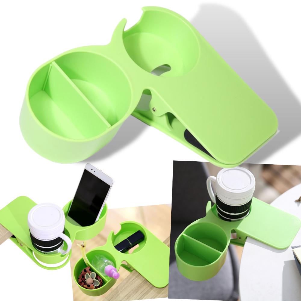 Clip-On dobbel koppholder - Ozerty