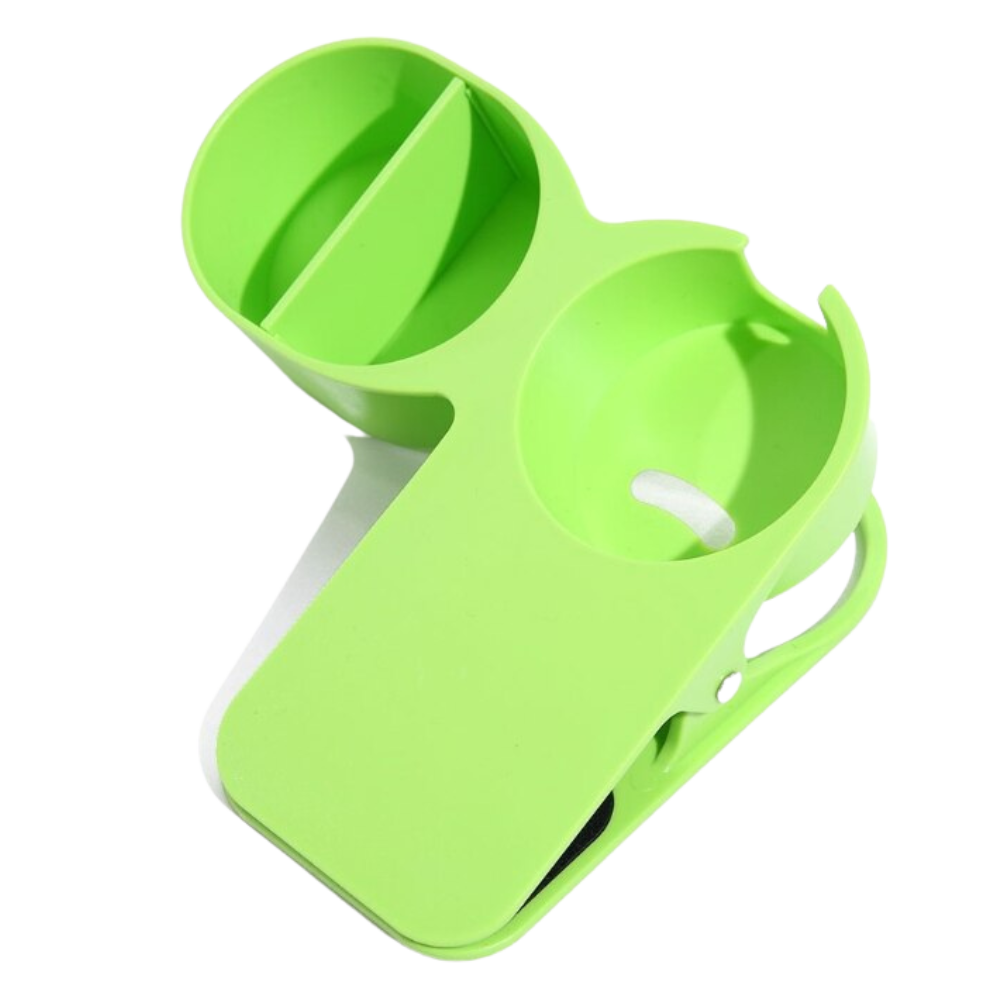 Clip-On dobbel koppholder - Ozerty