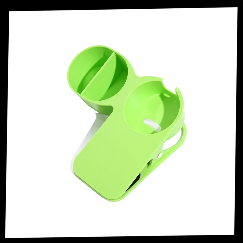 Clip-On dobbel koppholder - Ozerty