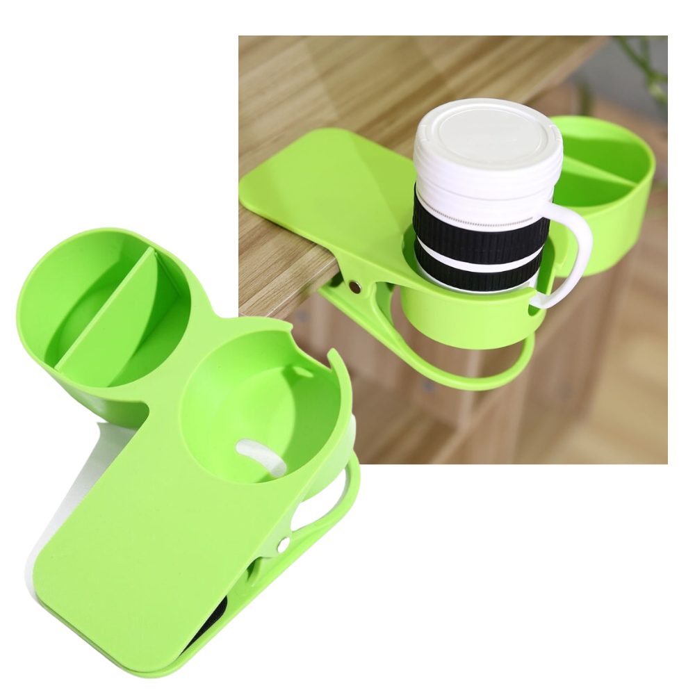 Clip-On dobbel koppholder - Ozerty