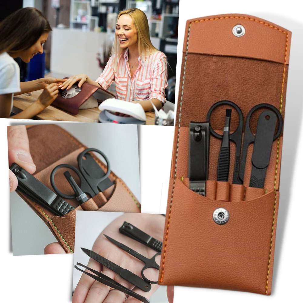 Manikyrsett med etui - Ozerty