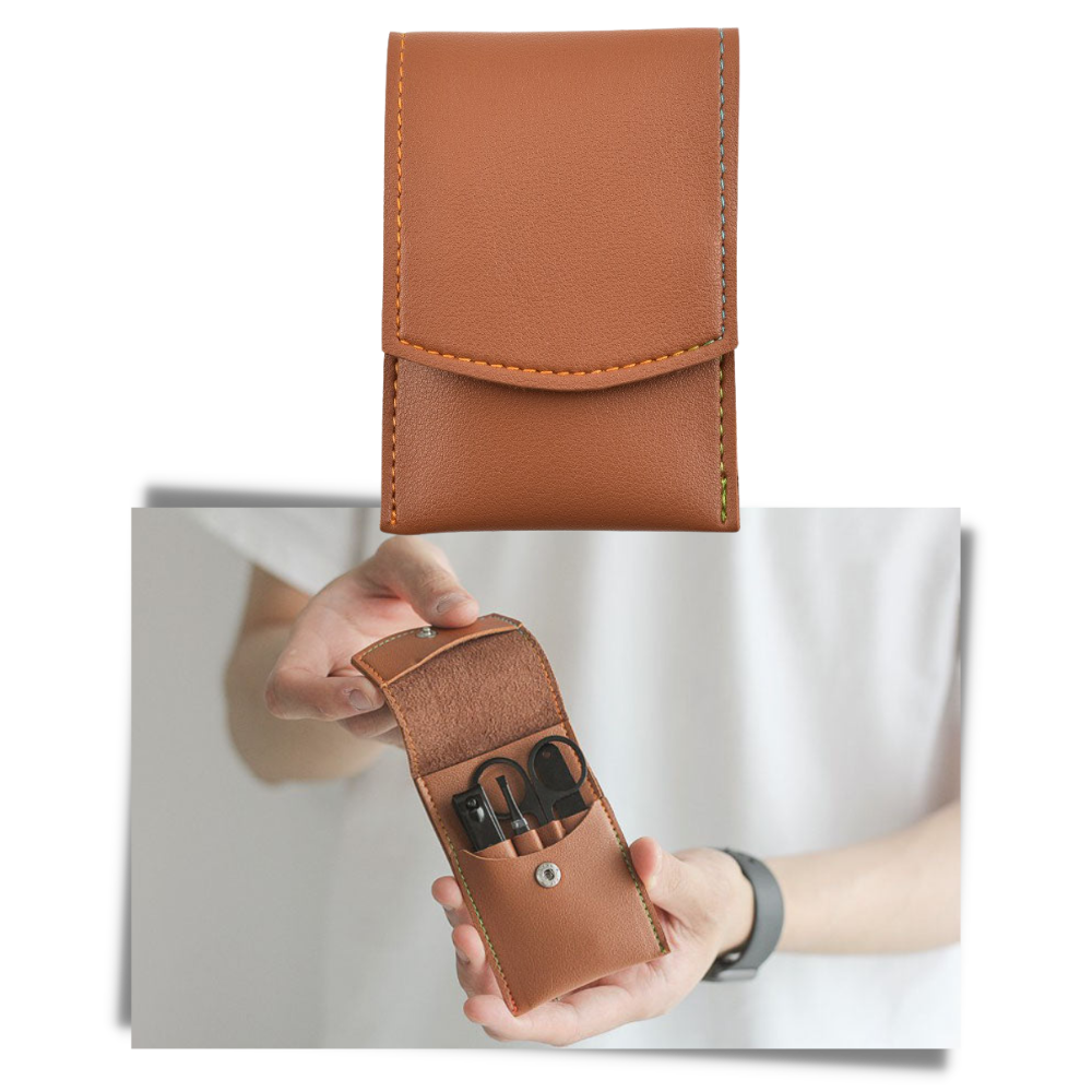 Manikyrsett med etui - Ozerty