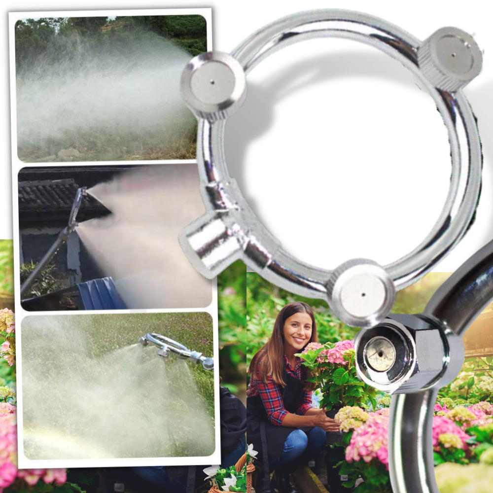 Tre-hodet hagevanningsdyse - Ozerty