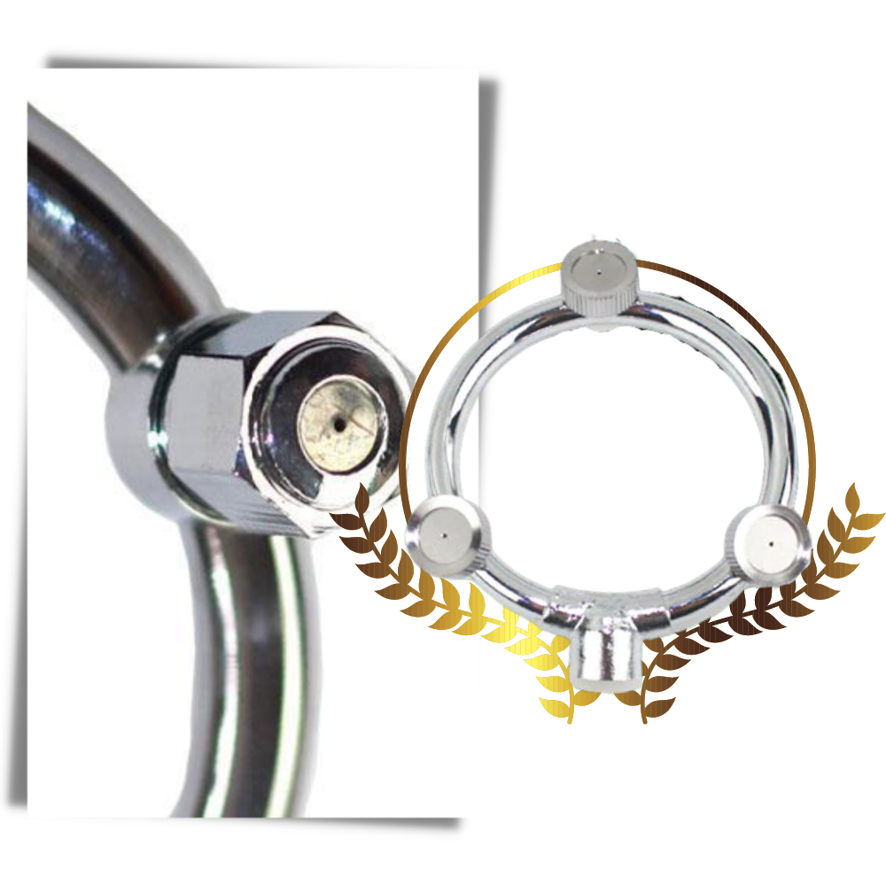 Tre-hodet hagevanningsdyse - Ozerty