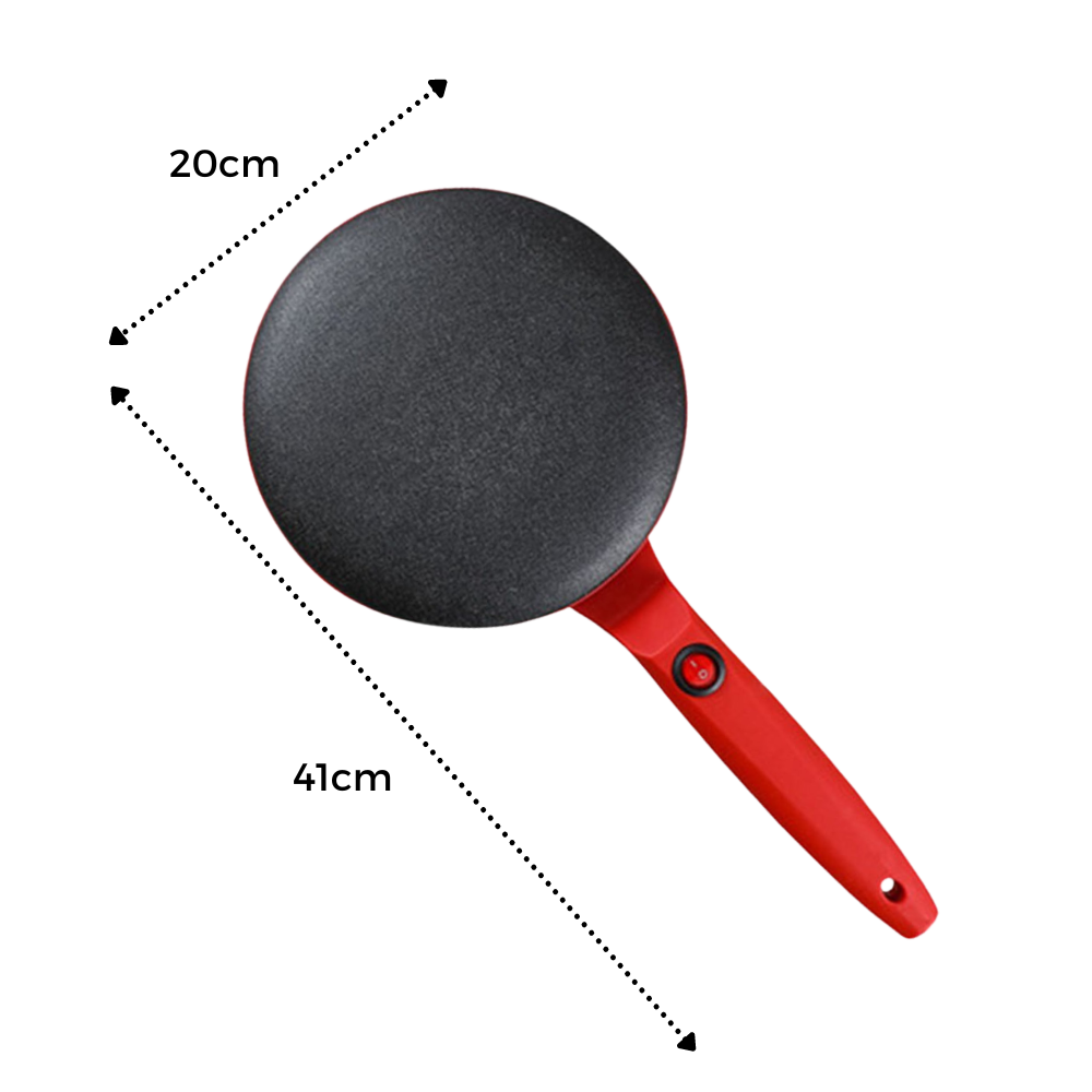 Non-Stick Elektrisk crepejern - Ozerty