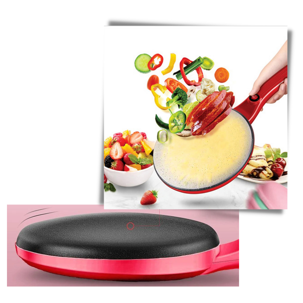 Non-Stick Elektrisk crepejern - Ozerty