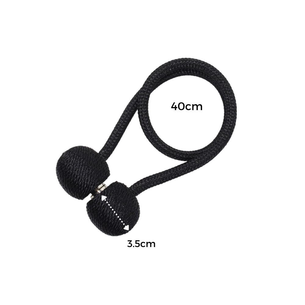 2-pakning med magnetiske gardinspenner - Ozerty