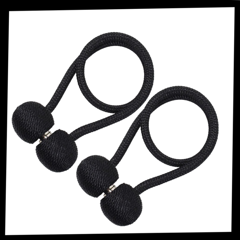 2-pakning med magnetiske gardinspenner - Ozerty