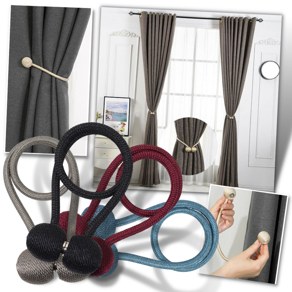 magnetic curtain clips