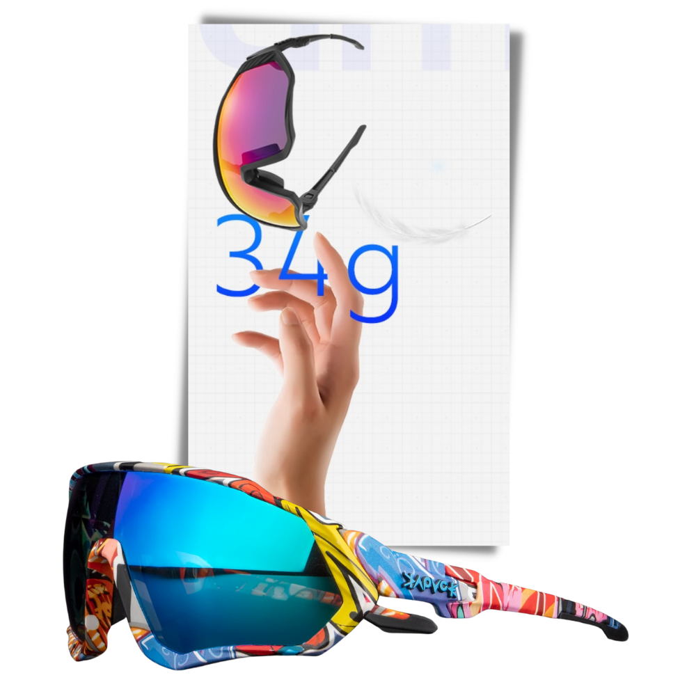 Polariserte sykkelsolbriller - Ozerty